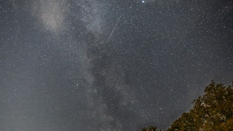 der Nachthimmel über dem Naturpark Sparbach, © Gerald Engelberger